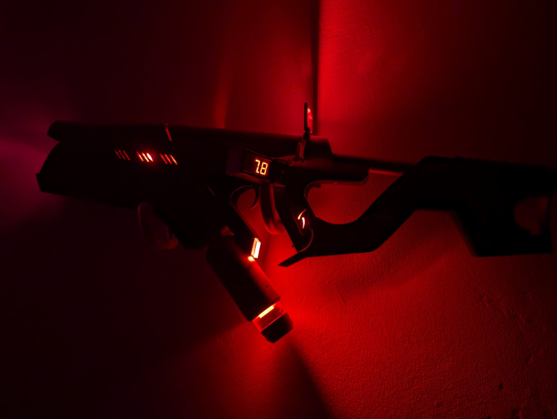 Predator Rifle Mk I von Patrick Priebe (Laser-Gadgets) – Brutaler 6W Blauer Laser – Bild 2