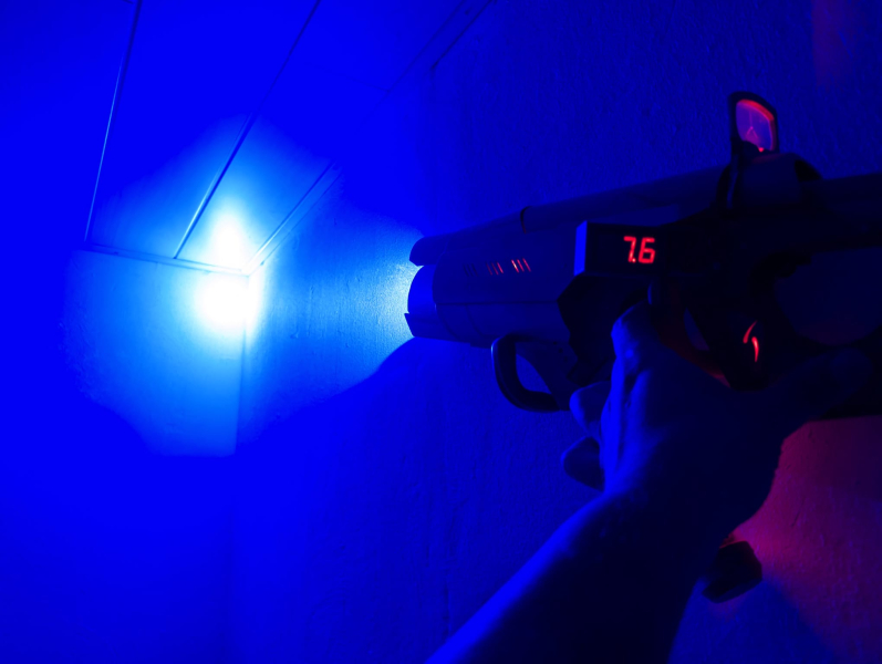 Predator Rifle Mk I von Patrick Priebe (Laser-Gadgets) – Brutaler 6W Blauer Laser – Bild 4