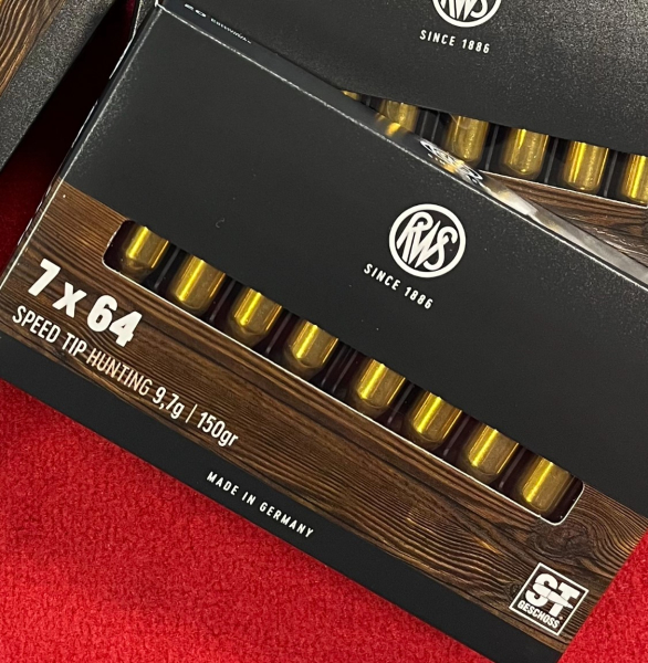 RWS 7x64 Speed Tip Hunting – 9,7g / 150gr - 100 Schuss - inkl. Versand – Bild 3