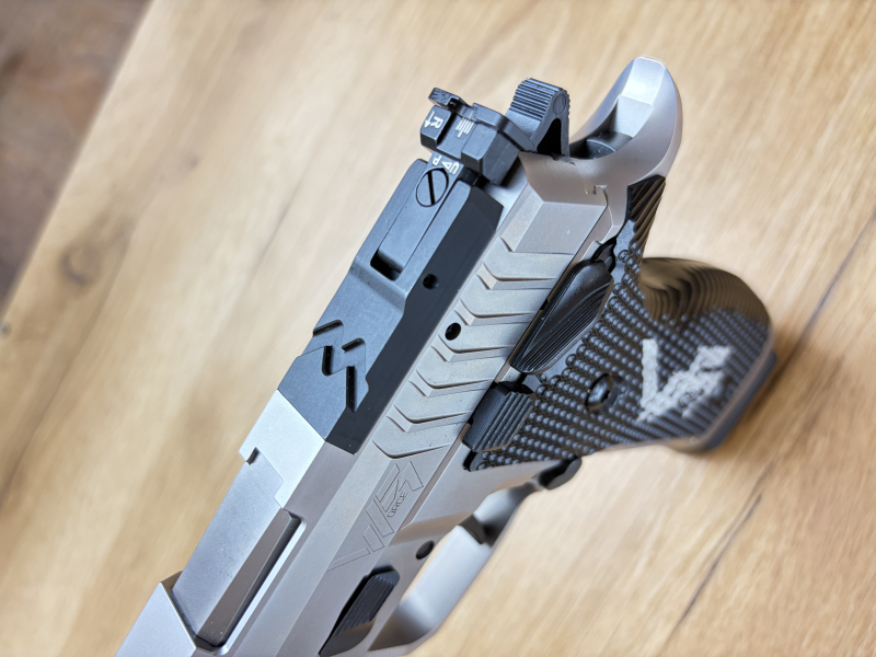 AREX Ganzstahl-Pistole ALPHA RACE WFORCE1, 5", Silver Finish, Optics Ready ++ NEUWARE ++ – Bild 2