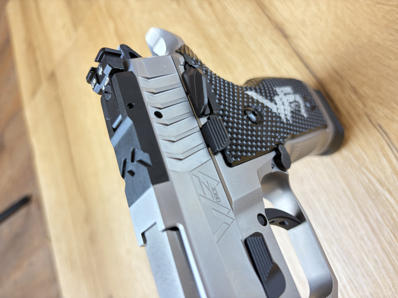 AREX Ganzstahl-Pistole ALPHA RACE WFORCE1, 5", Silver Finish, Optics Ready ++ NEUWARE ++ – Bild 5