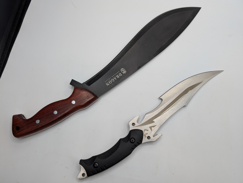 2 neue Messer in altem Geigenkoffer – billede 4