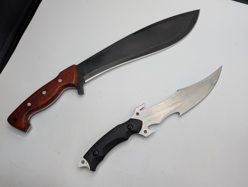 2 neue Messer in altem Geigenkoffer – billede 3