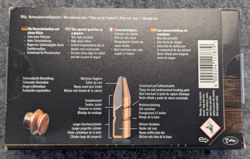 20x RWS Doppelkern .300 Win. Mag. 10,7g / 165gr – Bild 3