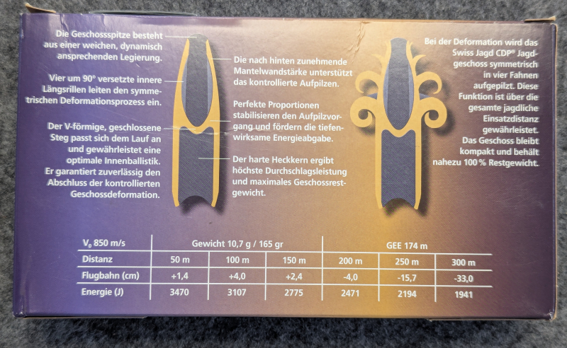 20x Blaser CDP .30-06 10,7g / 165gr – immagine 3