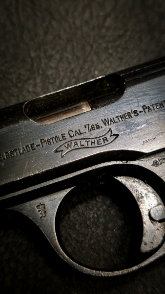Pistole Walther Mod. 4 Zella-Mehlis | 7,65 mm Browning | Lauf spiegelblank | Original – Bild 3