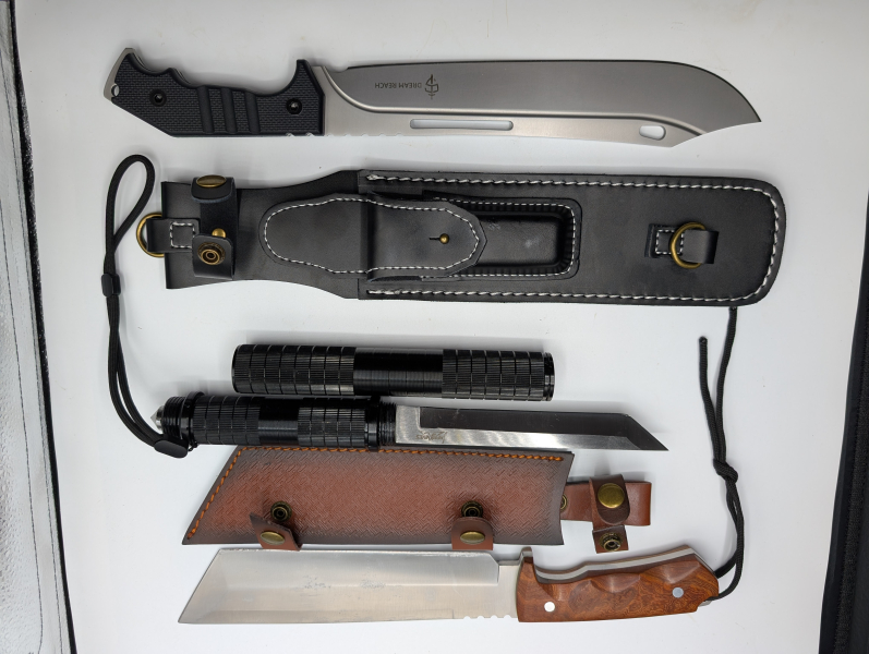 3 neue Messer in Alu Koffer – billede 3