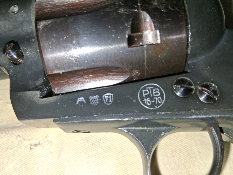 Rarität ! H.Schmidt Mod. 121 A- PTB 16-70- freie Trommel – imaginea 5