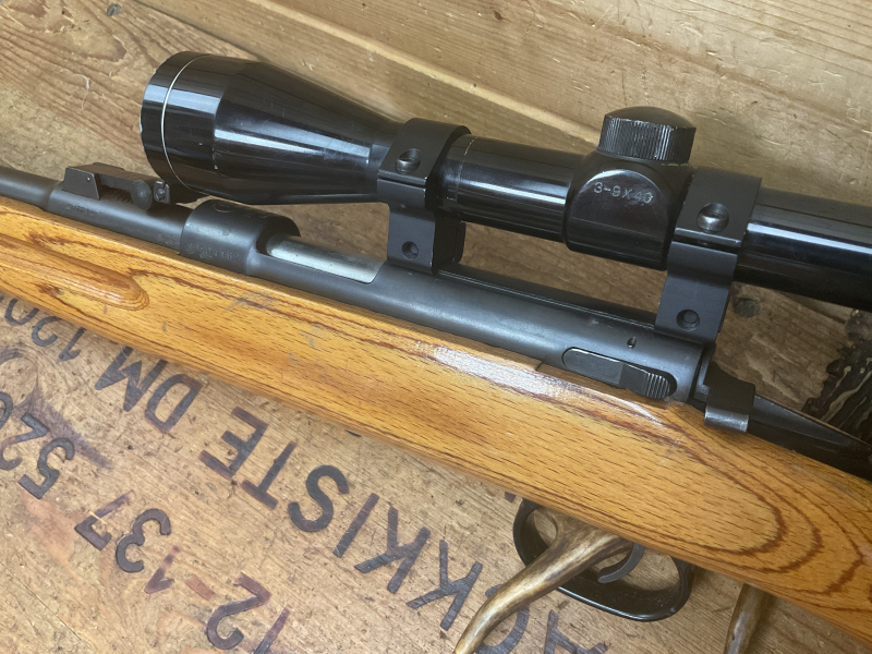 Repetierbüchse Suhl KKV 1001, Wehrsportgewehr DDR, mit ZF – Bild 2