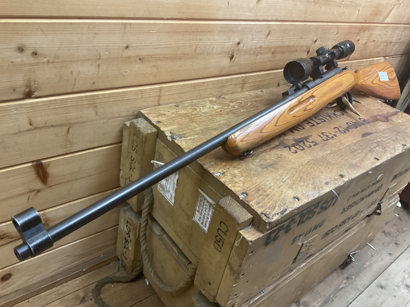 Repetierbüchse Suhl KKV 1001, Wehrsportgewehr DDR, mit ZF – Bild 4