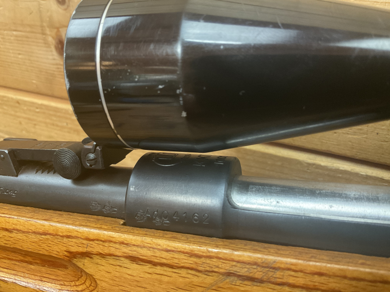 Repetierbüchse Suhl KKV 1001, Wehrsportgewehr DDR, mit ZF – Bild 3