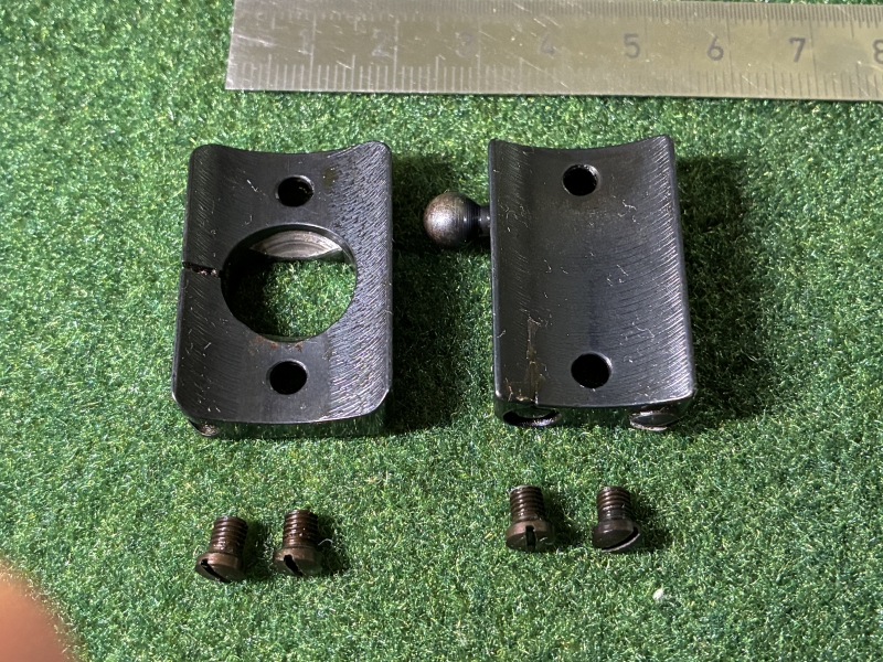 Sauer 80 Schwenkmontage Basen vorne + hinten mit Schrauben – Bild 4