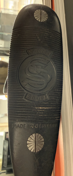 Sauer &Sohn Drilling , Zeiss ZF, Orginal Schaftkappe Sauer – Bild 6
