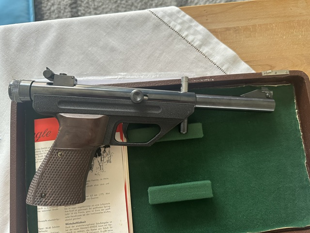 Co2 Matchluftpistole Modell Haemmerli Single – Bild 3