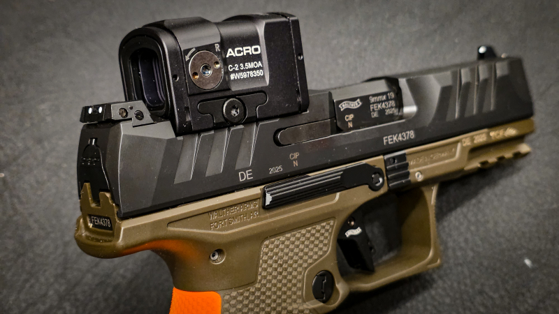 Pistole Walther PDP Hunter Pro Compact | 9 mm Luger | Aimpoint ACRO C-2 | 3 Magazine | Bestzustand – Bild 4
