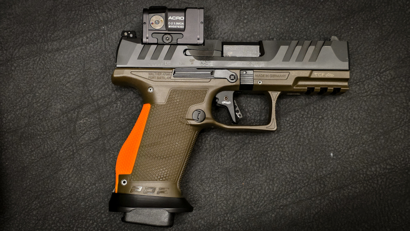Pistole Walther PDP Hunter Pro Compact | 9 mm Luger | Aimpoint ACRO C-2 | 3 Magazine | Bestzustand – Bild 6