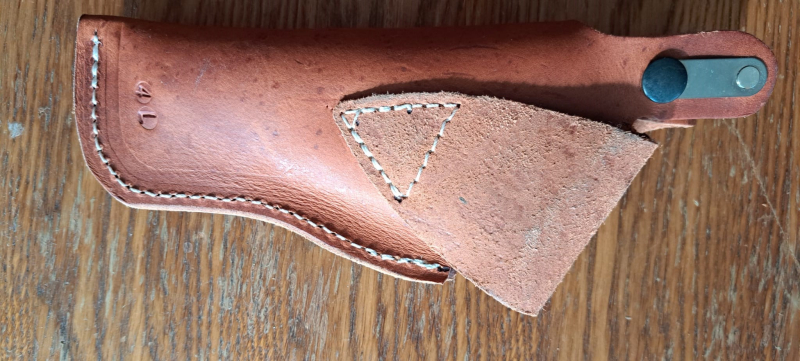 Lederholster für Revolver bis 4 Zoll Lauf – Bild 2