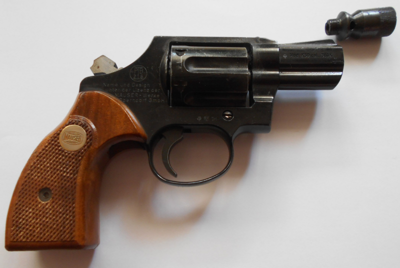 Mauser Modell K50 Schreckschuss Revolver cal 380 k PTB 216 – Bild 2