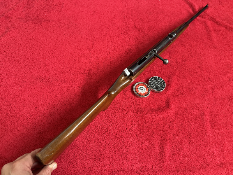 ===>Sammlerstück!Anschütz Erzeugnis Mod.275-Cal.4.4 mm -Schiessbudengewehr stark & präzise selten so – Bild 5