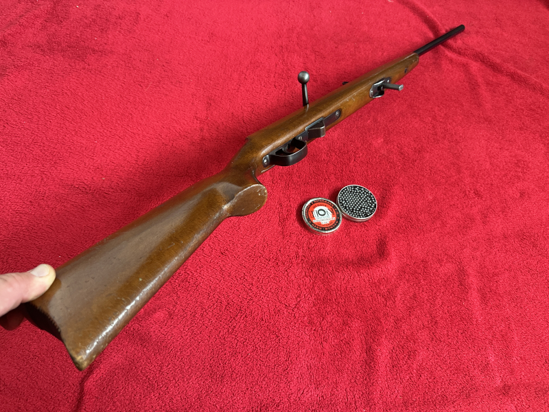 ===>Sammlerstück!Anschütz Erzeugnis Mod.275-Cal.4.4 mm -Schiessbudengewehr stark & präzise selten so – Bild 4