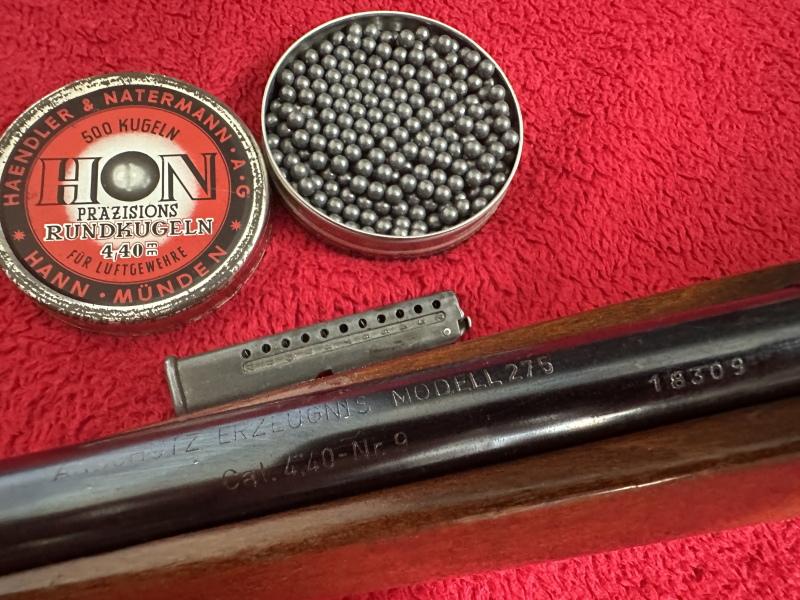 ===>Sammlerstück!Anschütz Erzeugnis Mod.275-Cal.4.4 mm -Schiessbudengewehr stark & präzise selten so – Bild 3