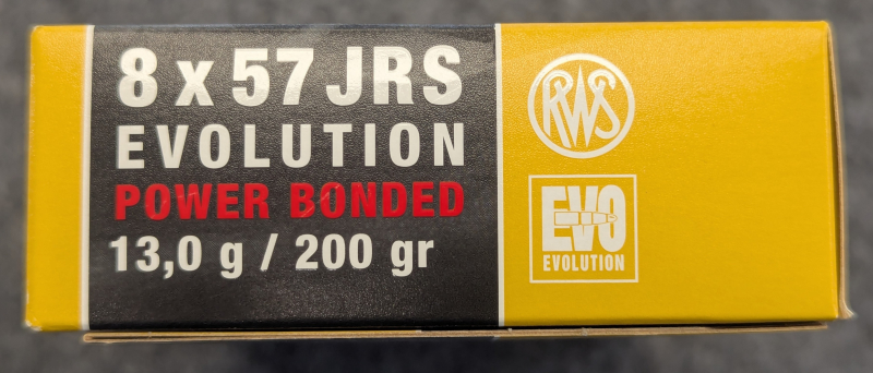 40x RWS 8x57iRS Evolution 13,0 g / 200 gr – stampa 2