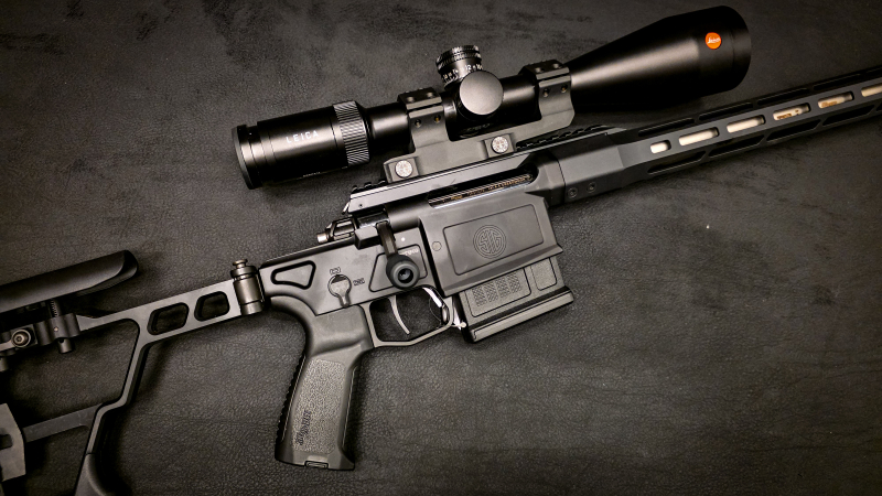 Repetierbüchse SIG Sauer Cross 6,5 Creedmoor | Leica Amplus 6 2,5-15x56i | Svemko SD | Komplettpaket – Bild 4