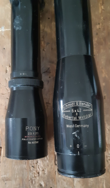 2 Zielfernrohre Schmidt&Bender und Pony – Bild 2