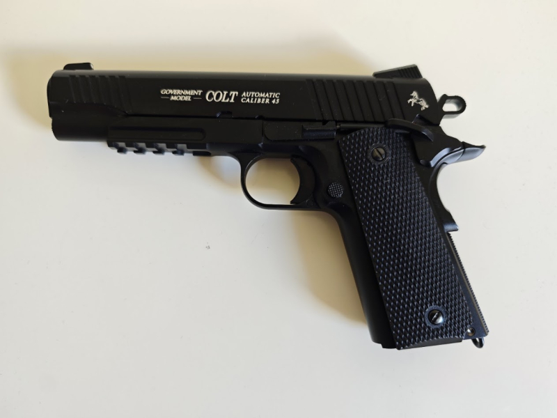 Colt Government M45 ( wie 1911) CQB * BlowBack System * CO² – Bild 4