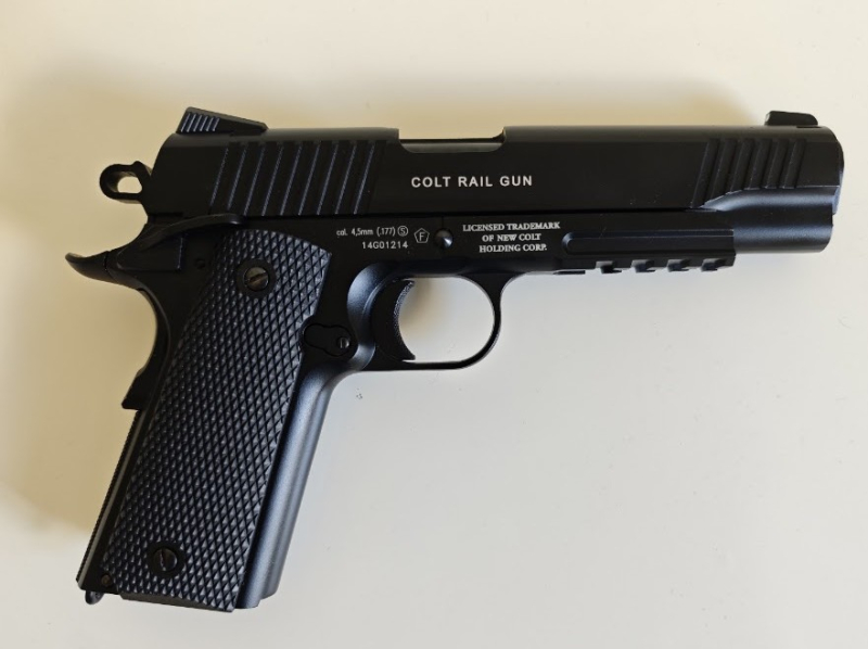 Colt Government M45 ( wie 1911) CQB * BlowBack System * CO² – Bild 3