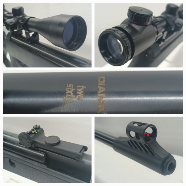 LUFTGEWEHR __ Kal 5,5mm __ LG + ZF 3-9x40 __ TRAUM ZUSTAND wie NEU – Bild 3