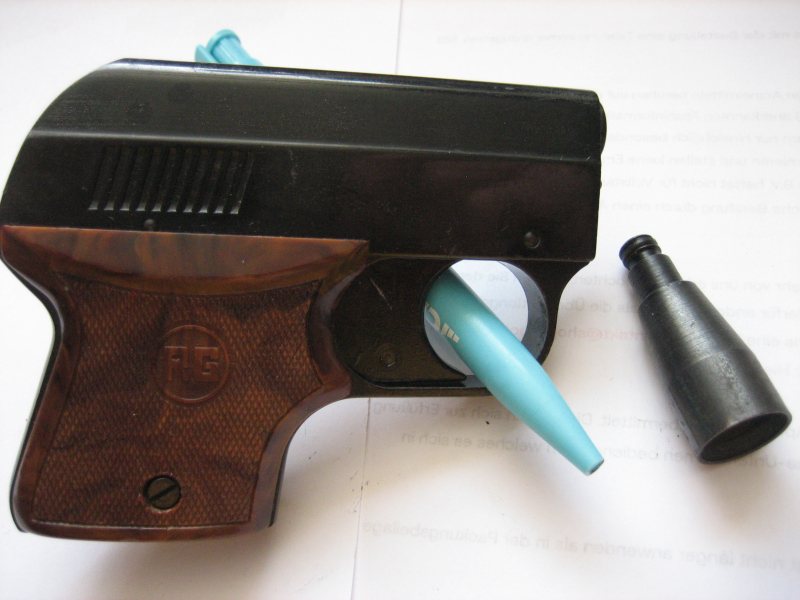 ** Röhm - RG 3 Schreckschußpistole -- 6 mm Flobert -- PTB 33 ** – imaginea 2