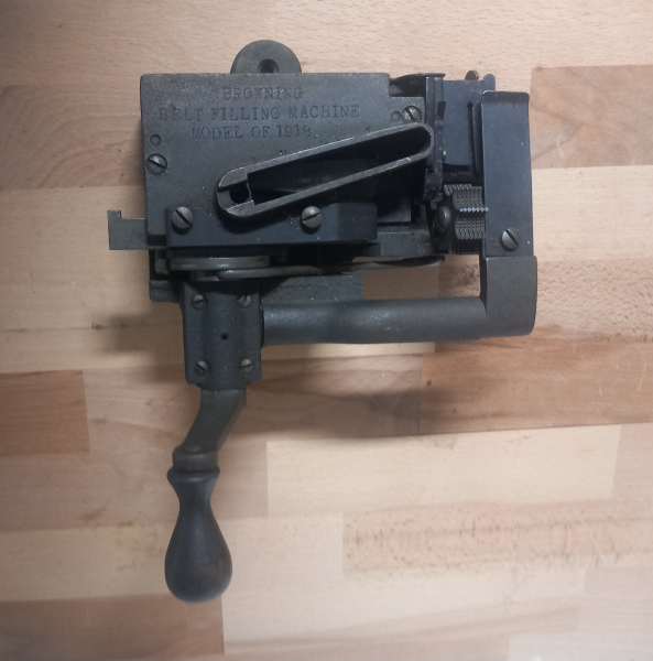 Orig. US Gurtladegerät für Browning Maschinengewehr, 1942, Selten, TOP, US Army, WK2 – Bild 2
