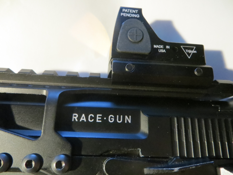 UMAREX RACE GUN 4,5BB mit Trijicon LP-Visier – Bild 2
