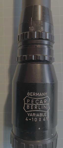 Rarität! Zielfernrohr Pecar 4-10x45 Abs. 4 – slika 2