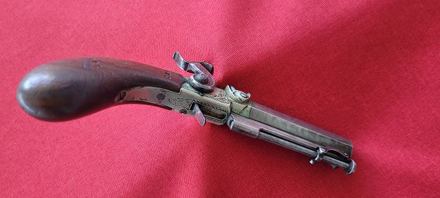 englische Taschenpistole, ca. 1840/50 – Bild 4