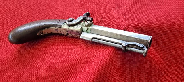 englische Taschenpistole, ca. 1840/50 – Bild 1