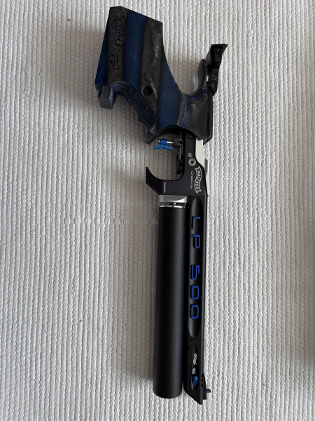 Luftpistole WALTHER LP500 EXPERT "BLUE ANGEL" MIT 1 X ALU-KARTUSCHE – obrázek 5