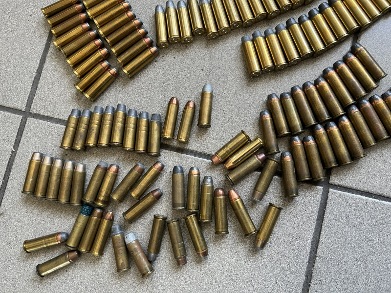 Konvolut 270 Patronen .44RemMag .44 Magnum Remington CBC Magtech Federal IMI Silber Gold – immagine 3