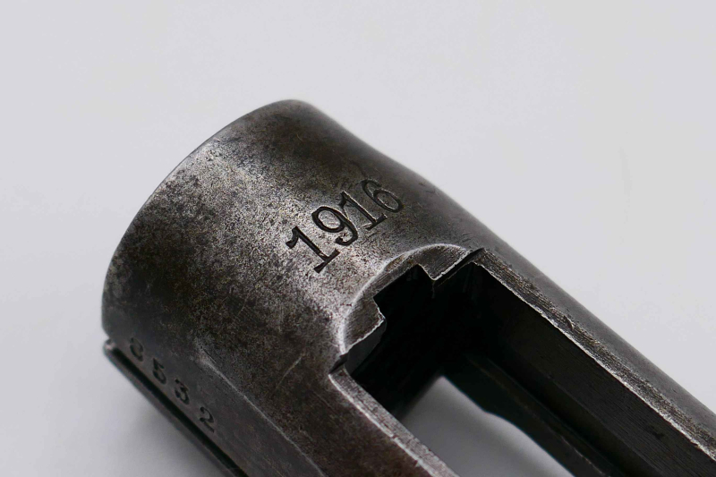 Original Gabelstück Erfurt 1916 für Pistole 08 P.08 P08 Luger – Bild 3