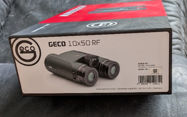 GECO 10x50 RF Laser-Entfernungsmesser-Fernglas -neuwertig in OVP – Bild 3
