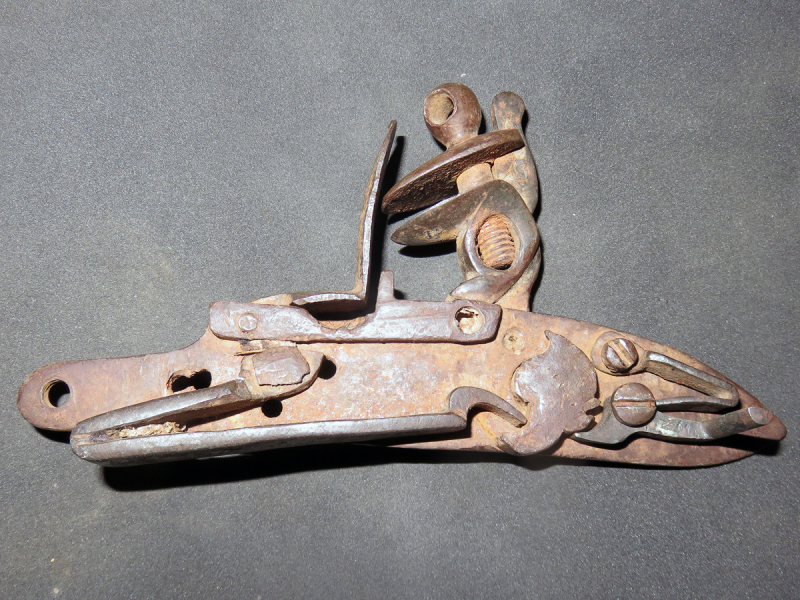 Originales militärisches Steinschloss afrikanischen Handelskompanien oder East India um 1800 – Bild 2