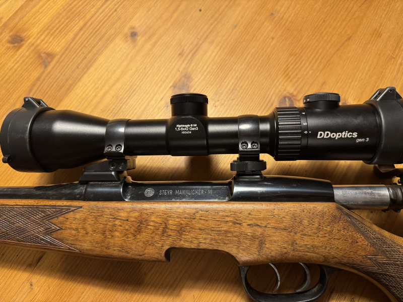 Steyr Mannlicher M mit Optik und Riemen | .30-06 Spring. – Bild 3
