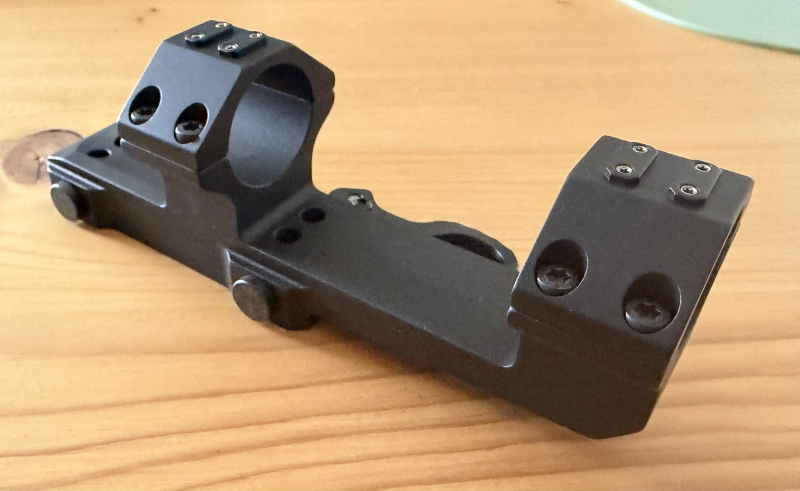 ERATAC Blockmontage Extended, Schnellspannhebel ø 30 mm + 22 mm Bauhöhe (0 MOA Vorneigung), 282 g – Bild 2