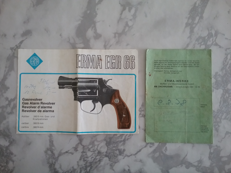 Gasrevolver Erma EGR 66 – Bild 6