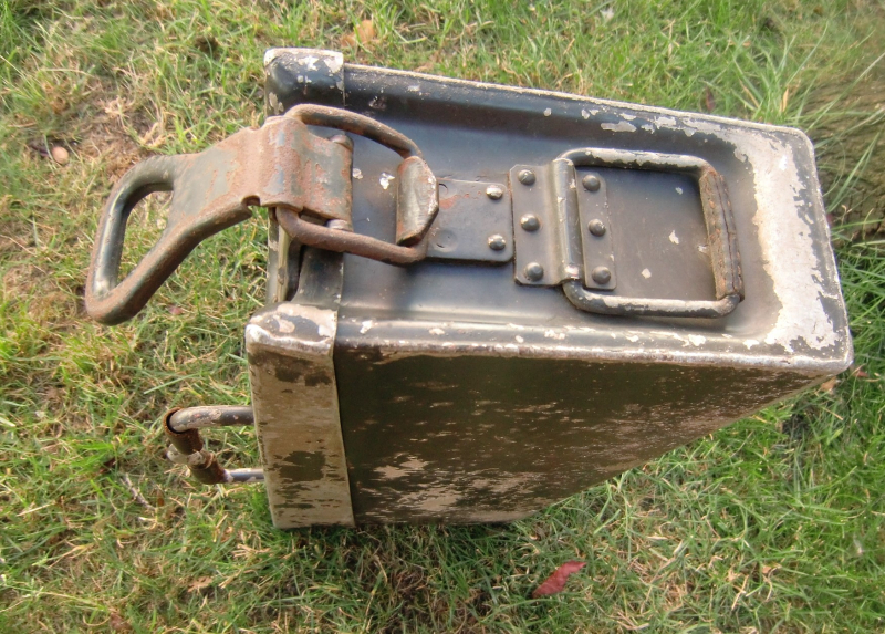 WKII Wehrmacht LuftwaffenMG 15 Gurtkasten 1938.mit WaA Alu-Blech Leichtbauweise **auch MG34 42 – Bild 6