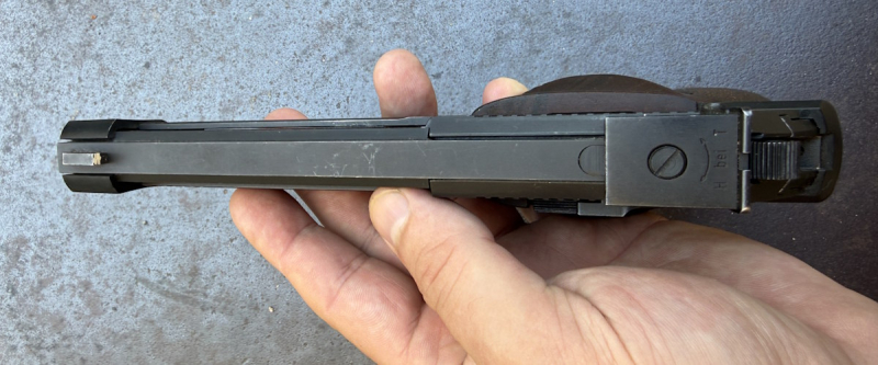 ERMA KK - Sportpistole Modell ESP 85 A im Kaliber .22 lfB – Bild 3