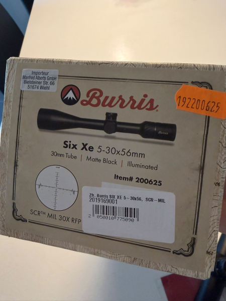 Burris Six Xe 5-30x56 – obrázek 4