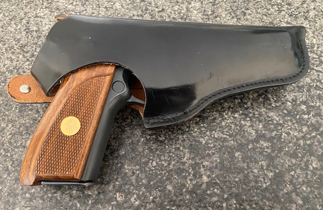 Browning Umarex GPDA 8 mit Metallmagazin Lederholster – Bild 3