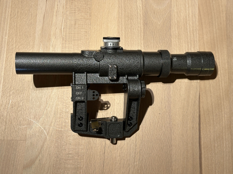 Für AK 47: Zielfernrohr Victoptics SSO-02 SVD 3-9x24 FFP – Bild 2